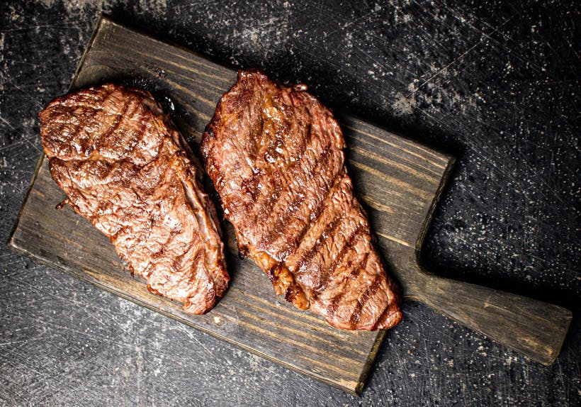 A perfectly cooked steak — the benchmark of taste for Nourish’s animal-free fats